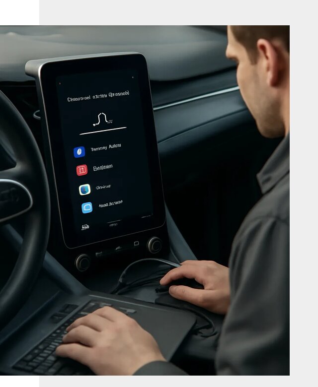 Установка приложений Lynk Co на автомобиль в Владикавказе