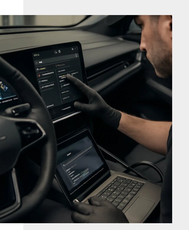 Русификация приборной панели Rising автомобиля в Владикавказе